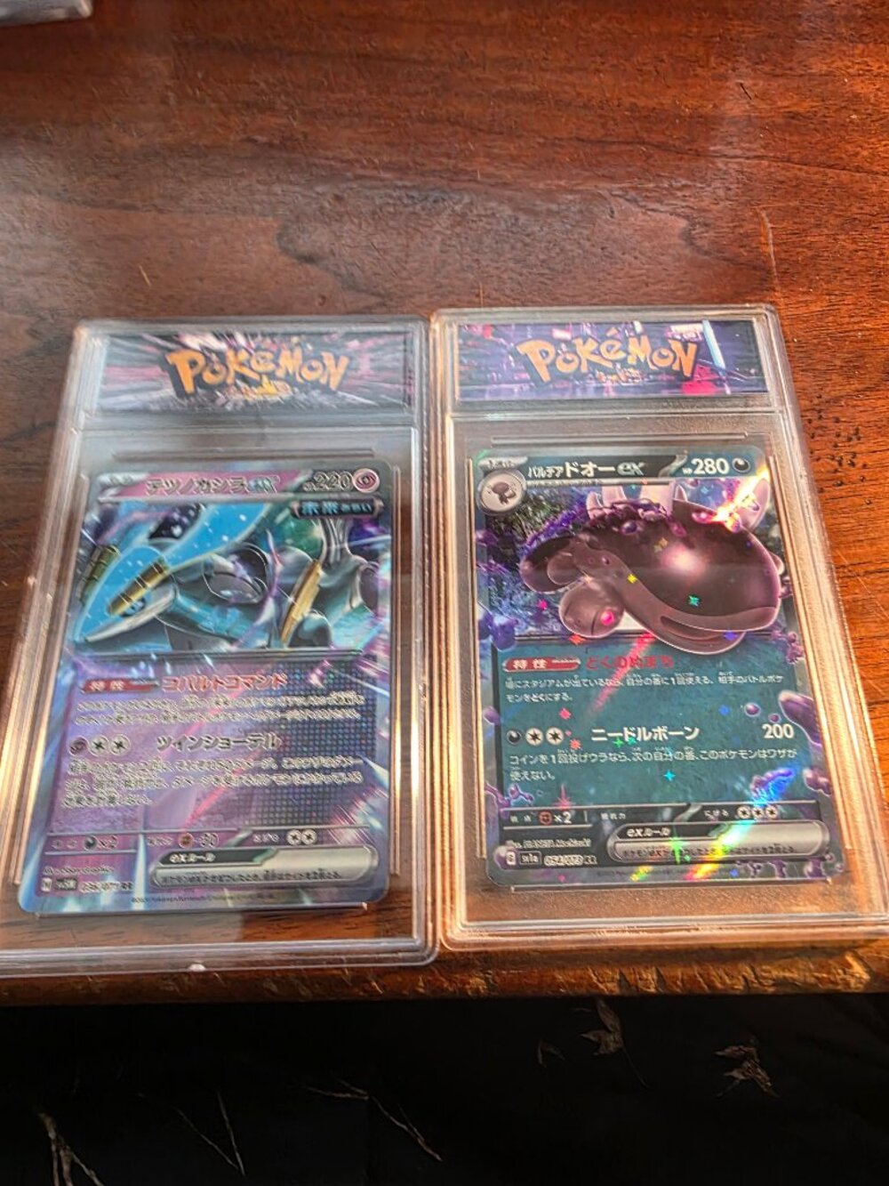 2PC JAPANESE/POKEMON TRADING CARDS SLABBED